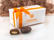 Chocolate coated dried apricot with marzipan, 250 g