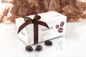 Темный шоколад 55 % какао "Кофейные зерна", 310 г